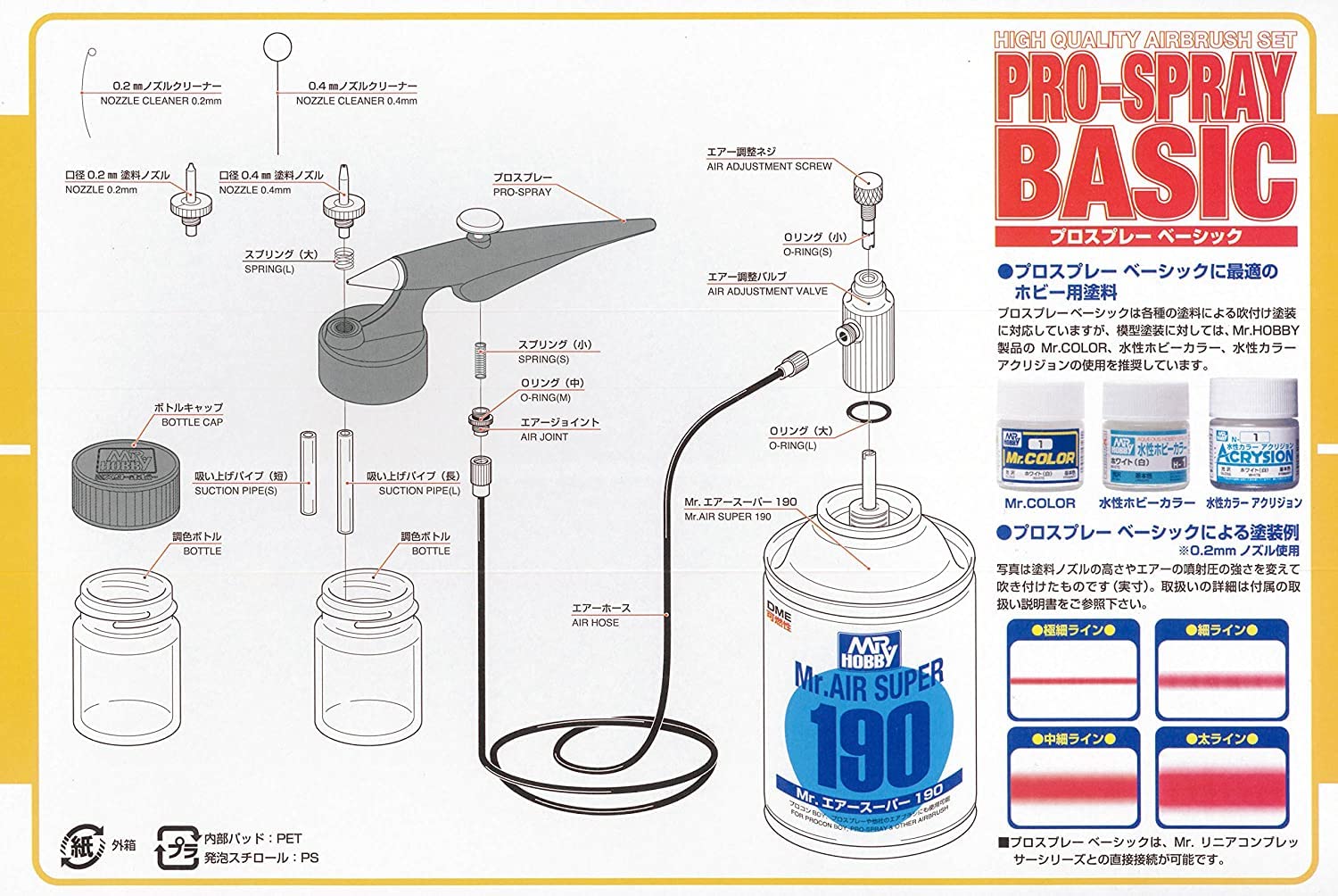 未使用　GSI クレオス　エアブラシ　塗装道具一式 61O+2-2AbiL._AC_UL210_SR210,